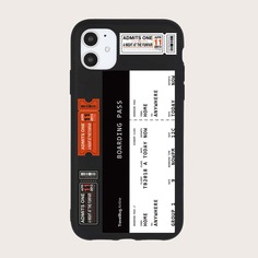 Чехол для iPhone с узором Shein