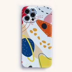 Чехол для iPhone с узором Shein