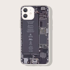 Чехол для iPhone с узором Shein