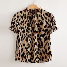 Блузка размера плюс с принтом Shein