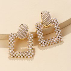 Серьги с искусственными жемчугами Shein