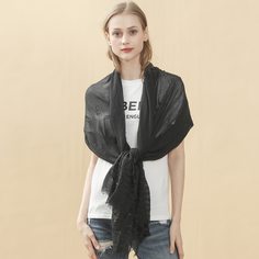 Ровный цвет Повседневный Шарфы Shein