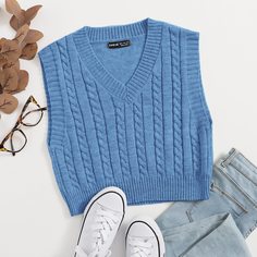Трикотажный жилет Shein
