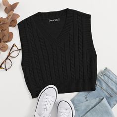 Трикотажный жилет Shein