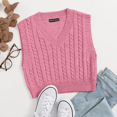 Трикотажный жилет Shein