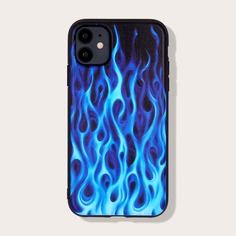 Чехол для iPhone с узором "огонь Shein