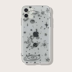Чехол для iPhone с узором Shein