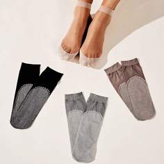 Прозрачный сетчатые носки 4 пары Shein
