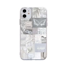 Чехол для iPhone с оригинальным узором Shein