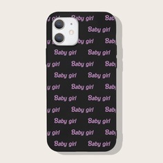 Чехол для iPhone с текстовым принтом Shein