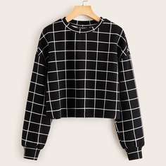 Топ в клетку Shein