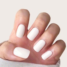 Однотонные накладные ногти 24шт Shein