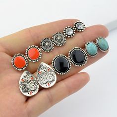 Многоцветный богимский Серьги Shein