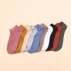 Носки в рубчик 10 пар Shein