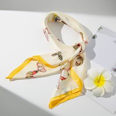 Шарф бабочки Twilly Shein