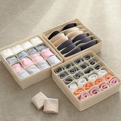 1шт складная коробка для хранения нижнего белья Shein
