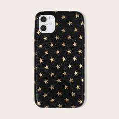 Чехол для iPhone с принтом звезды 1шт Shein