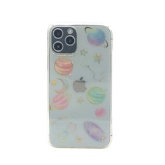 1шт чехол для iPhone с мультипликационным принтом Shein