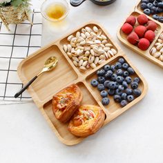 Деревянный поднос для закусок Shein