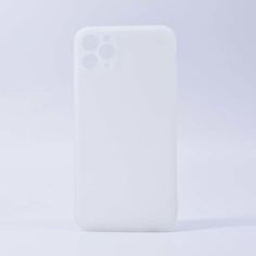 1шт Матовый прозрачный чехол для iPhone Shein