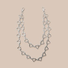 Цепь для брюки с декором сердечка Shein