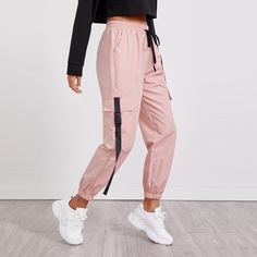 Брюки карго с карманом Shein