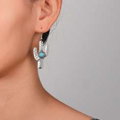 Серьги-подвески в форме кактуса Shein