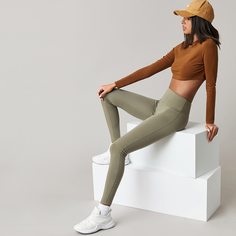 Однотонные леггинсы Shein