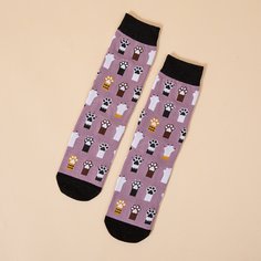 Носки с мультипликационным рисунком Shein