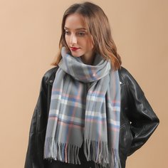 Шарф в клетку Shein