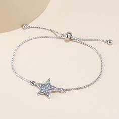 Браслет с звездой и стразами Shein