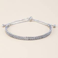 Браслет со стразами Shein