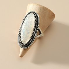 Винтажное кольцо в овальной форме Shein