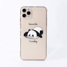 Чехол для iPhone с принтом панды Shein