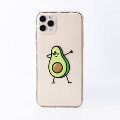 Чехол для iPhone с принтом авокадо Shein