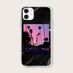 Чехол для iPhone с узором "пейзаж Shein
