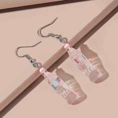 Серьги-подвески с бутылкой Shein