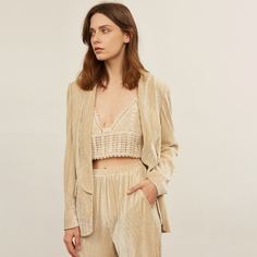 Бархатный пиджак Shein