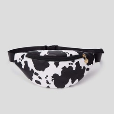 Поясная сумка с коровьим с узором Shein