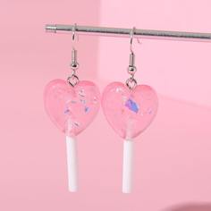 Серьги-подвески с леденцом для девочек Shein