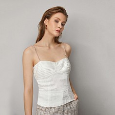 Жаккардовый топ из искусственного шелка Shein