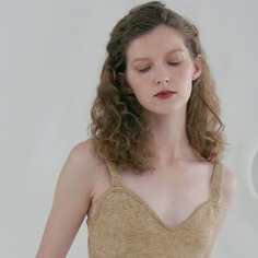 Вязаный кроп топ из модала Shein