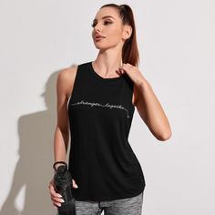 Лозунг Спортивные футболки Shein