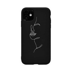 Чехол для iPhone с графическим принтом Shein