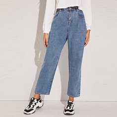 Однотонные джинсы Shein