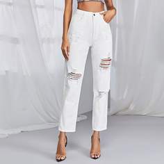 Рваные джинсы Shein