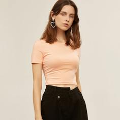 Кроп топ из вискозы Shein