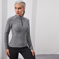 на молнии Спортивные свитшоты Shein