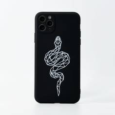 Чехол для iPhone с геометрическим узором Shein