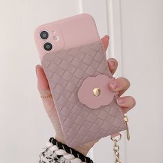 Чехол для iPhone с держателем для карты Shein